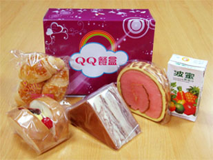 QQ麵包、餐盒 
